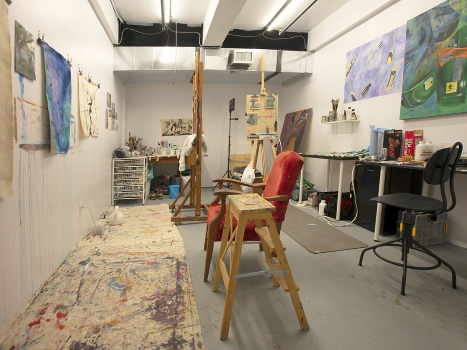 First floor studio