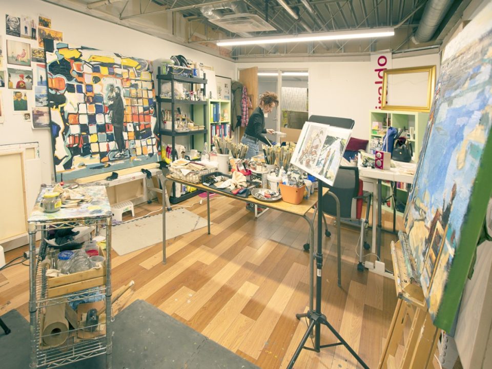 Second floor studio